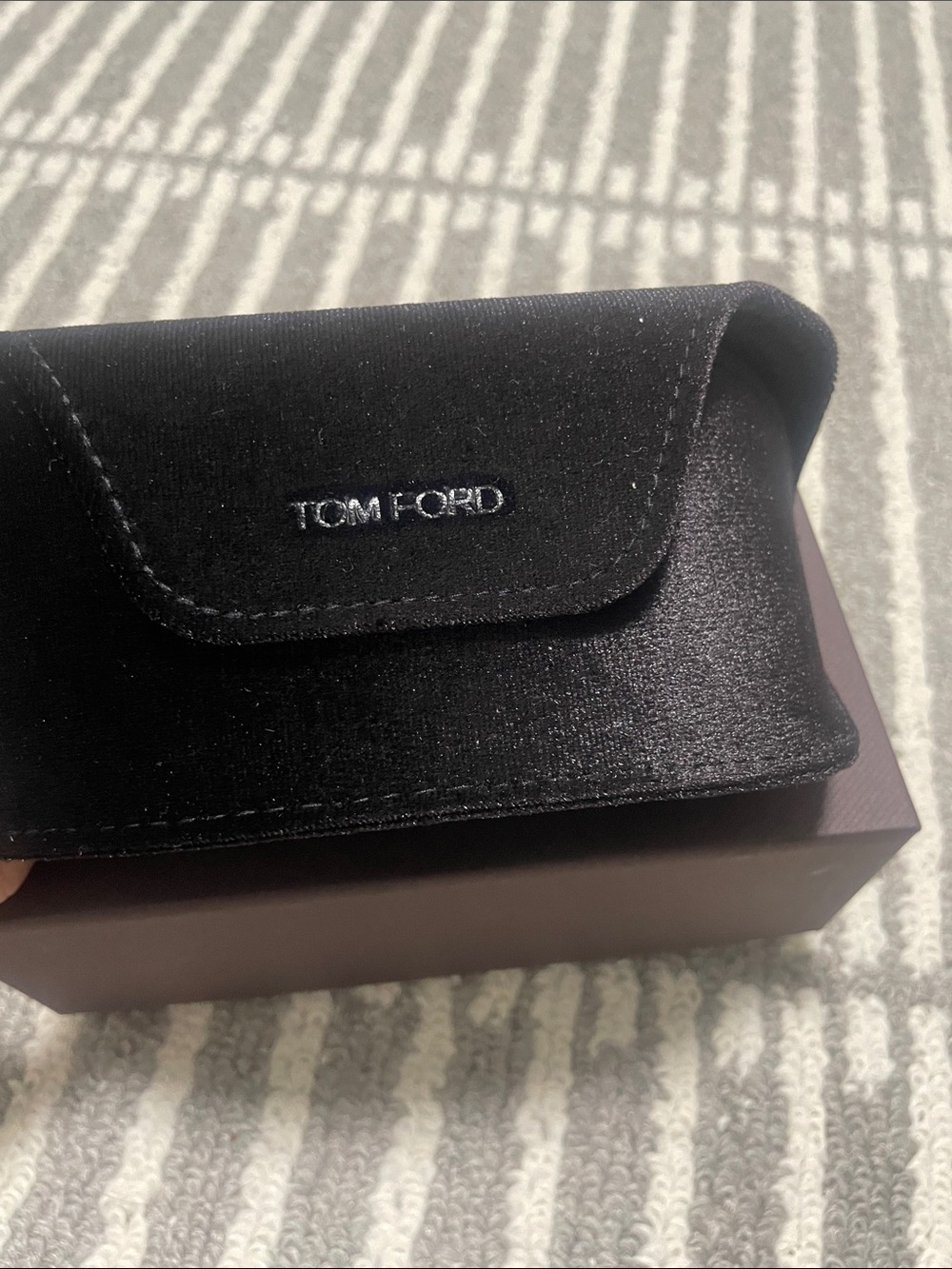 Tom Ford Black Velvet Sunglasses Pouch